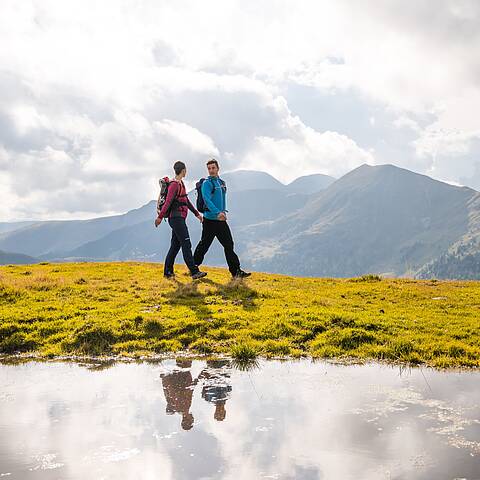 Wandern an der Nockalmstrasse 
