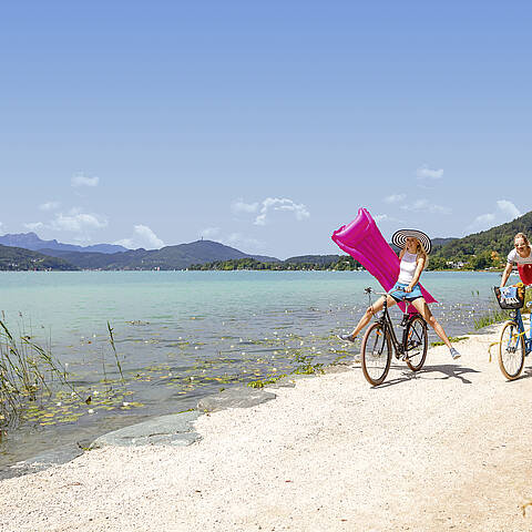 Radfahren am Wörthersee